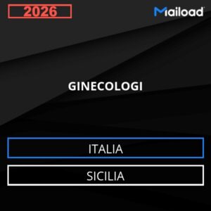 Base de datos de correo electrónico GINECOLOGI ( Sicilia – Italia )