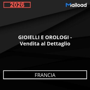 Base de Datos de Correo Electrónico GIOIELLI E OROLOGI – Vendita al Dettaglio (Francia)