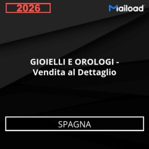 Base de Datos de Correo Electrónico GIOIELLI E OROLOGI – Vendita al Dettaglio (Spagna)