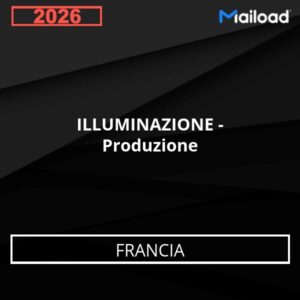 Base de Datos de Correo Electrónico ILLUMINAZIONE – Produzione (Francia)