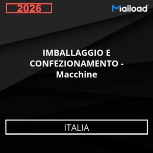 Base de Datos de Correo Electrónico IMBALLAGGIO E CONFEZIONAMENTO – Macchine (Italia)
