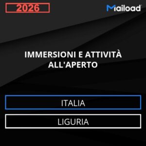 Database Email IMMERSIONI E ATTIVITÀ ALL’APERTO (Liguria – Italia)
