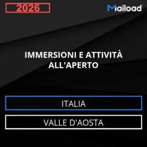 Database Email IMMERSIONI E ATTIVITÀ ALL’APERTO (Valle D’Aosta – Italia)