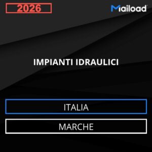 Base de datos de correo electrónico IMPIANTI IDRAULICI ( Marche – Italia )