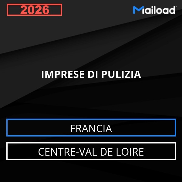 Email Database IMPRESE DI PULIZIA Centre-Val de Loire