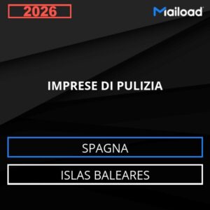 Base de datos de correo electrónico IMPRESE DI PULIZIA ( Islas Baleares – Spagna )