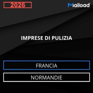 Base de datos de correo electrónico IMPRESE DI PULIZIA ( Normandie – Francia )