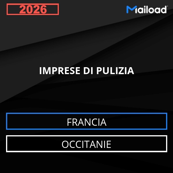 Email Database IMPRESE DI PULIZIA Occitanie