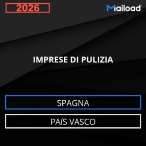 Base de datos de correo electrónico IMPRESE DI PULIZIA ( País Vasco – Spagna )