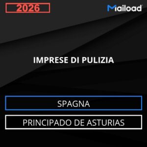 Base de datos de correo electrónico IMPRESE DI PULIZIA ( Principado de Asturias – Spagna )