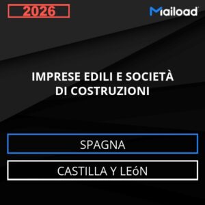 Base de datos de correo electrónico IMPRESE EDILI E SOCIETÀ DI COSTRUZIONI ( Castilla y León – Spagna )