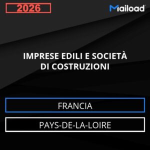 Database Email IMPRESE EDILI E SOCIETÀ DI COSTRUZIONI (Pays-de-la-Loire – Francia)