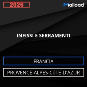 Database Email INFISSI E SERRAMENTI (Provence-Alpes-Côte-d’Azur – Francia)
