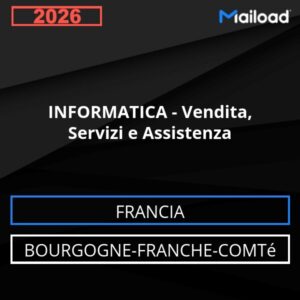 Database Email INFORMATICA – Vendita, Servizi e Assistenza (Bourgogne-Franche-Comté – Francia)