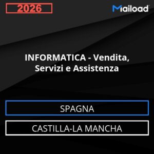Database Email INFORMATICA – Vendita, Servizi e Assistenza (Castilla-La Mancha – Spagna)