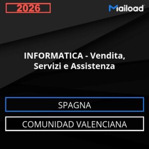 Database Email INFORMATICA – Vendita, Servizi e Assistenza (Comunidad Valenciana – Spagna)