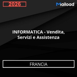 Base de Datos de Correo Electrónico INFORMATICA – Vendita, Servizi e Assistenza (Francia)