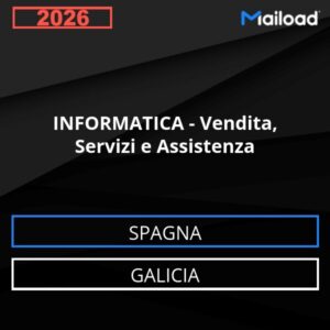 Database Email INFORMATICA – Vendita, Servizi e Assistenza (Galicia – Spagna)