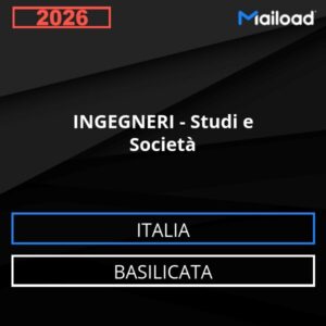 Base de datos de correo electrónico INGENIEROS – Consultas Y Empresas ( Basilicata - Italia)