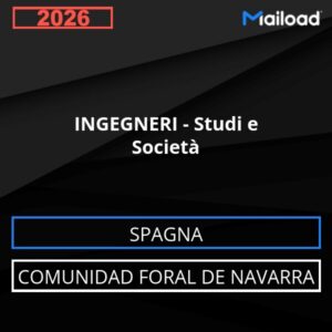 Base de datos de correo electrónico INGENIEROS – Consultas Y Empresas (Comunidad Foral de Navarra – España)