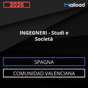Base de datos de correo electrónico INGENIEROS – Consultas Y Empresas (Comunidad Valenciana – España)