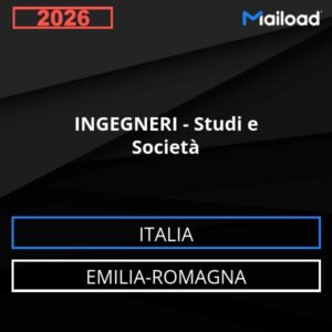 Base de datos de correo electrónico INGENIEROS – Consultas Y Empresas ( Emilia-Romagna - Italia)