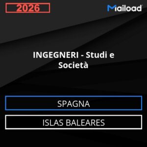 Base de datos de correo electrónico INGENIEROS – Consultas Y Empresas (Islas Baleares – España)