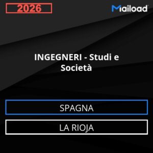 Database Email INGEGNERI – Studi e Società (La Rioja – Spagna)
