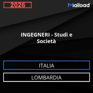 Base de datos de correo electrónico INGENIEROS – Consultas Y Empresas ( Lombardia - Italia)