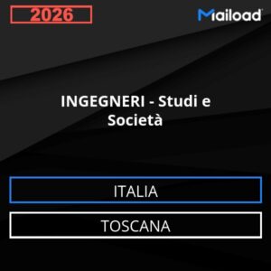 Base de datos de correo electrónico INGENIEROS – Consultas Y Empresas ( Toscana - Italia)