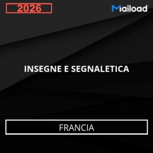 Base de Datos de Correo Electrónico INSEGNE E SEGNALETICA (Francia)