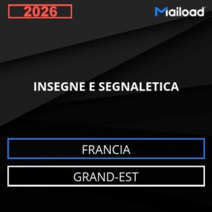 Database Email INSEGNE E SEGNALETICA (Grand-Est – Francia)