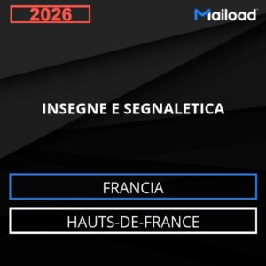 Database Email INSEGNE E SEGNALETICA (Hauts-de-France – Francia)