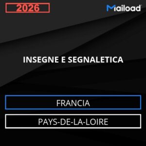Database Email INSEGNE E SEGNALETICA (Pays-de-la-Loire – Francia)