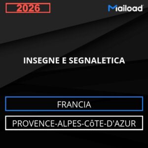 Database Email INSEGNE E SEGNALETICA (Provence-Alpes-Côte-d’Azur – Francia)