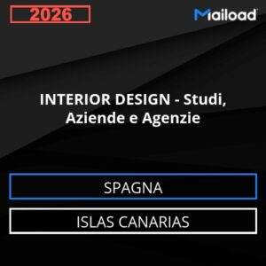 Database Email INTERIOR DESIGN – Studi, Aziende e Agenzie (Islas Canarias – Spagna)