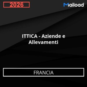 Base de Datos de Correo Electrónico ITTICA – Aziende e Allevamenti (Francia)