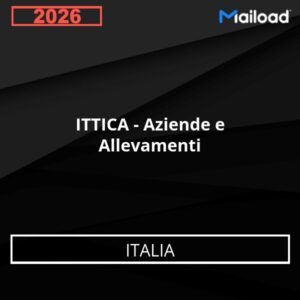 Base de Datos de Correo Electrónico ITTICA – Aziende e Allevamenti (Italia)