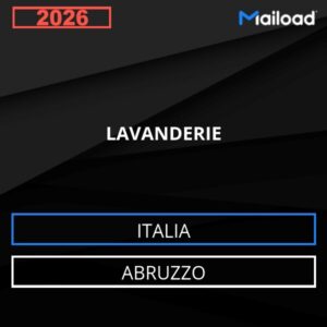 Base de datos de correo electrónico LAVANDERIE ( Abruzzo – Italia )