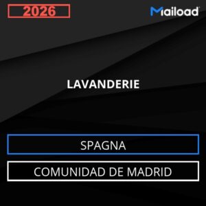 Base de datos de correo electrónico LAVANDERIE ( Comunidad de Madrid – Spagna )