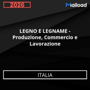Base de Datos de Correo Electrónico LEGNO E LEGNAME – Produzione, Commercio e Lavorazione (Italia)