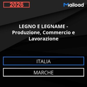 Base de datos de correo electrónico MADERA Y LEÑA – Producción , Comercio Y Elaboración ( Marche - Italia)