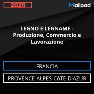 Database Email LEGNO E LEGNAME – Produzione, Commercio e Lavorazione (Provence-Alpes-Côte-d’Azur – Francia)