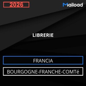 Database Email LIBRERIE (Bourgogne-Franche-Comté – Francia)