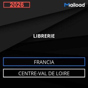 Database Email LIBRERIE (Centre-Val de Loire – Francia)