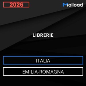 Base de datos de correo electrónico LIBRERÍAS ( Emilia-Romagna - Italia)