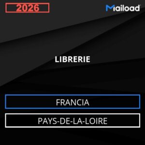 Database Email LIBRERIE (Pays-de-la-Loire – Francia)