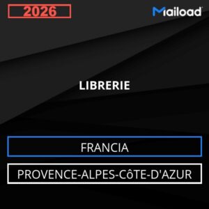 Database Email LIBRERIE (Provence-Alpes-Côte-d’Azur – Francia)