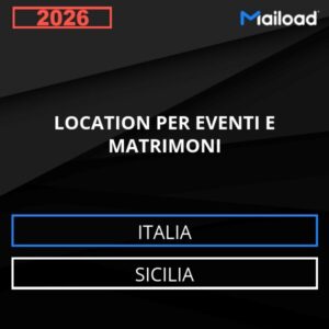 Base de datos de correo electrónico LOCATION PER EVENTI E MATRIMONI ( Sicilia – Italia )