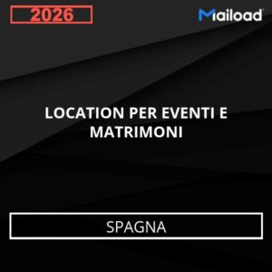 Base de Datos de Correo Electrónico LOCATION PER EVENTI E MATRIMONI (Spagna)